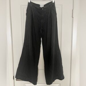 Anthropologie wide leg pants